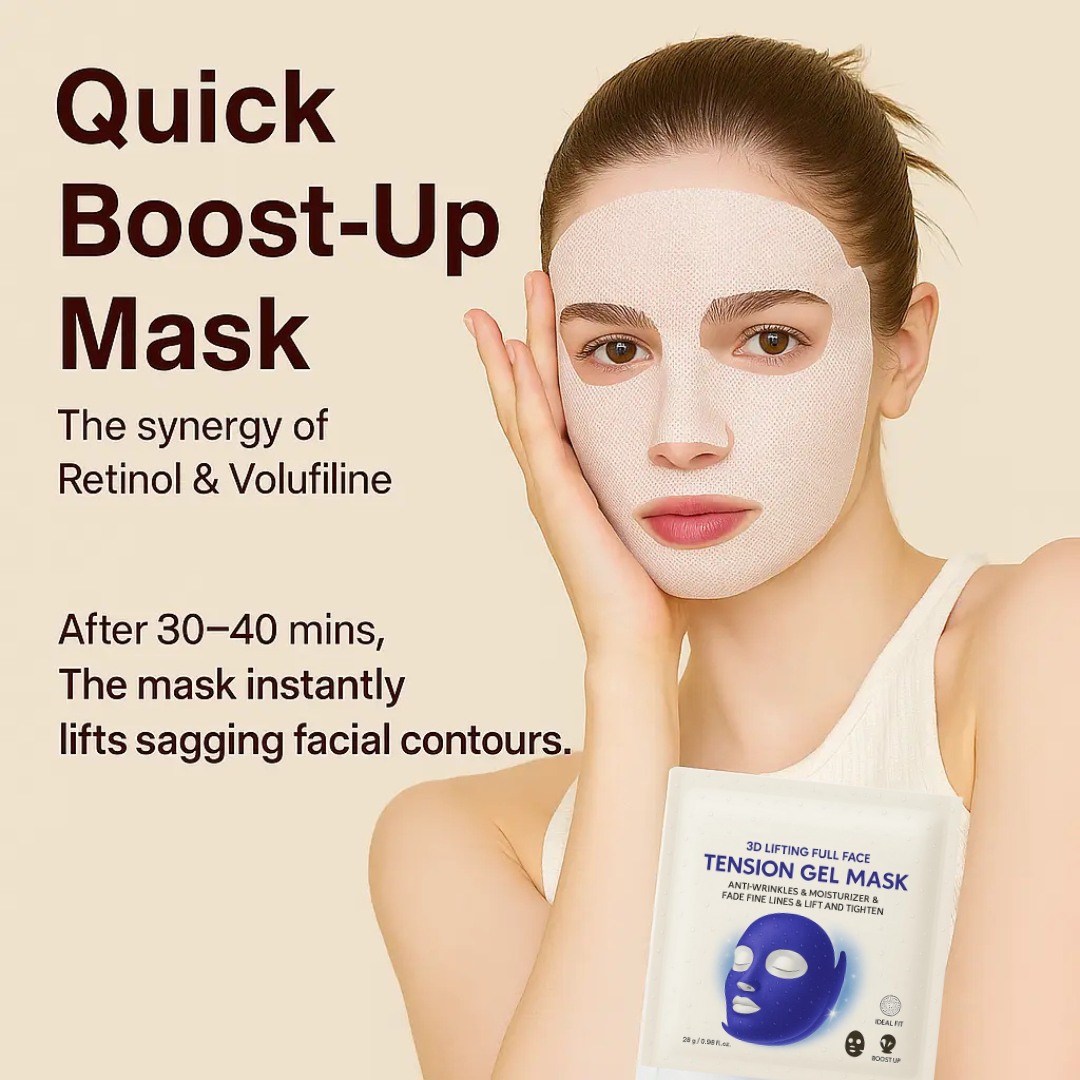 Korean 3D Collagen Tension Gel Mask