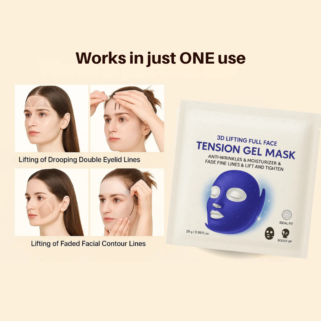 Korean 3D Collagen Tension Gel Mask