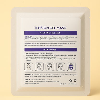 Korean 3D Collagen Tension Gel Mask